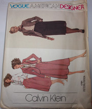 Vogue Misses’ Jacket Blouse &amp; Skirt Size 10 #1791  - $8.99