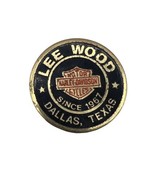 Vintage Harley Davidson Lee Wood Oil Change Dip Dot Collectible Dallas T... - $18.67