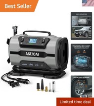 Efficient Tire Inflator with LED Light, 150 PSI, Dual Power &amp; Easy Storage - $1,681.19 MXN