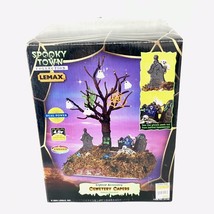 Lemax Spooky Town Village Cemetery Capers Lighted Accessory Retired #44108 - £13.38 GBP