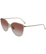 VICTORIA BECKHAM VB209S-722 Sunglasses Sun Glasses 722 GOLD Authentic Ne... - $144.48 CAD