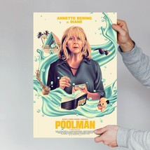 Annette Bening POOLMAN movie poster 2024 Film Wall Art Room Decor Cinephile Gift - £8.55 GBP+