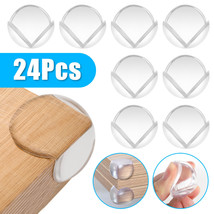 24Pcs Table Corner Edge Protector Round Cushion Cover Sticker Baby Safet... - £14.84 GBP