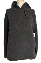 Uniqlo Dark Gray Hooded Long Sleeve Pullover Sweatshirt Size Sm - £26.08 GBP