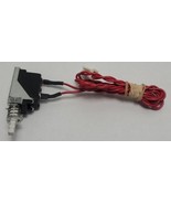 TE KDC-A04-10 On/Off Switch Pushbutton w/ Wire Harness , 10A 250VAC - Ne... - $147.10 MXN