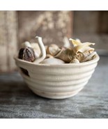 Carlyn Cottagecore Bowl Small Pottery Bowl With Handles - £18.06 GBP