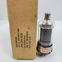 Vintage 1958 CBS HYTRON JAN CHY 2E26 Electron Vacuum Tube August - $20.57