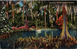 Monarchs of Florida Forests Cypress Gardens Florida  Vintage Postcard  (D7) - £4.61 GBP