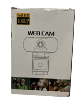 Web Cam Full HD 1080p Camera PC Desktop Widely Compatible NEW Open box - £7.09 GBP