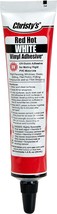 Christy&#39;S White 1 Oz Red Hot Vinyl Adhesive Is Red. - £22.42 GBP