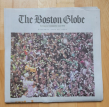 Boston Celtics Championship Duck Boat Parade Boston Globe Newspaper 6-22-24 - $16.47
