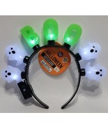 Happy Halloween Light Up Jumbo Boo &amp; Ghosts Headband 3+ - $346.23 MXN