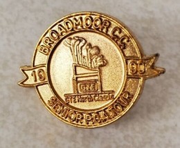Vintage 1990 GTE Northwest Classic Senior PGA Tour Broadmoor Country Club Pin - £11.71 GBP