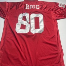 Jerry Rice San Frisco 49ers 1996 Jersey Mitchell Ness Throwback Men Sz 60 3XL - £73.46 GBP