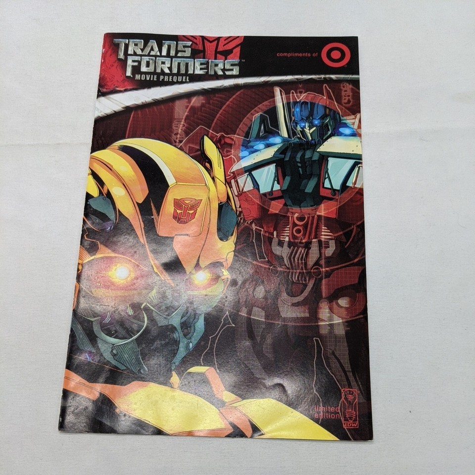 IDW Transformers Movie Prequel Comic Target Limited Edition - $8.91