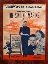 RARE Sheet Music Night Over Shanghai Singing Marine Dick Powell Johnny Mercer - £12.90 GBP