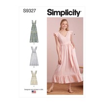 Simplicity Sewing Pattern 9327 R11104 Dress Misses Size 6-14 - $8.99