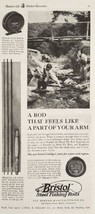 1930 Print Ad Bristol Steel Fishing Rods Meek Fly Reel Bristol,Connecticut - £13.43 GBP