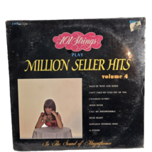 101 String Million Seller Hits Vol 4 LP  S5090  Moon River Days Wine and Roses - $14.96