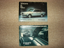 VINTAGE 1984 Volvo 240 Owners Manual  and Warranty Manual - £11.69 GBP