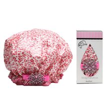 Dry Divas Designer Shower Cap For Women - Washable, Reusable - Large Bou... - £22.11 GBP