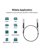 TP-Link 1 Meter 10G SFP+ Direct Attach Cable TL-SM5220-1M (UN) - £24.26 GBP