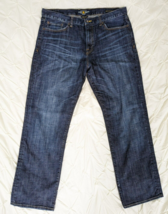 Lucky Brand Mens 361 Vintage Straight Jeans Size 38 x 32 Dark Wash Whisk... - £17.54 GBP