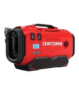 CRAFTSMAN V20 Tire Inflator, Portable Air Compressor, 3 Modes: Cordless,... - $110.86