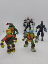 Lot of 5  2012-14 TMNT Teenage Mutant Ninja Turtles Figures SHREDDER - £23.53 GBP