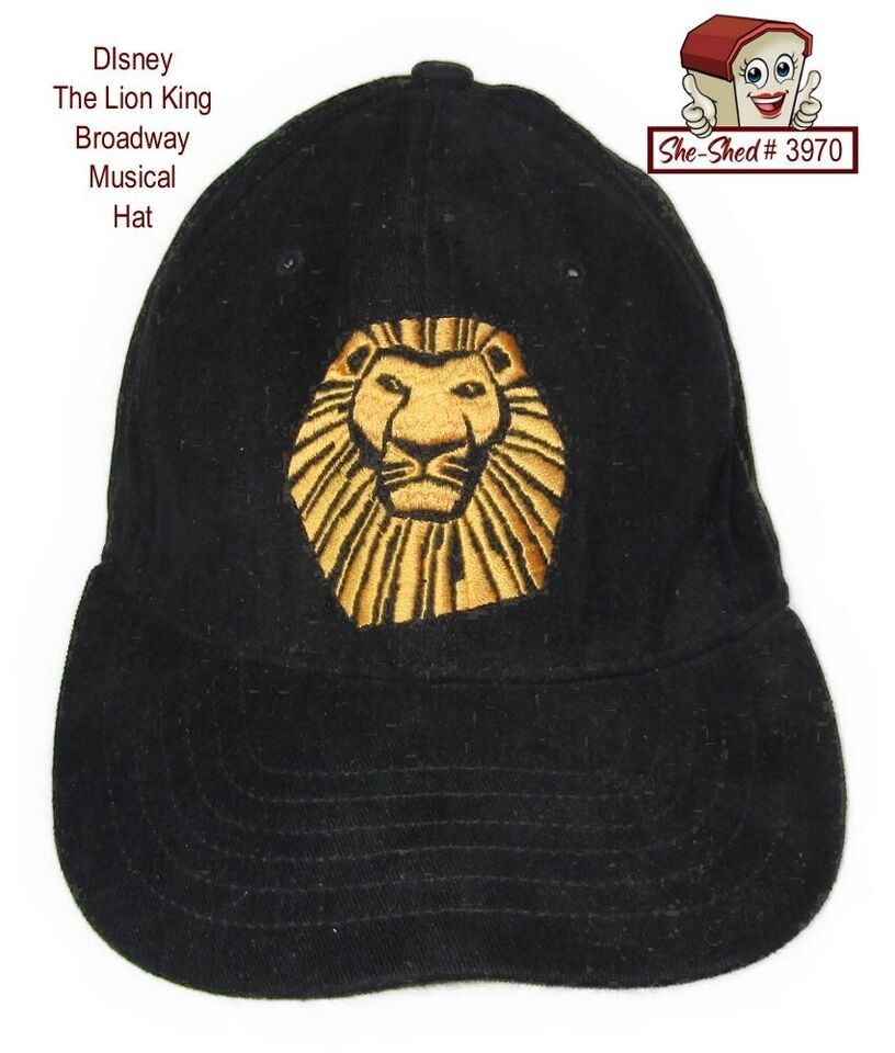 Primary image for The Lion King Hat Adult Broadway Musical Show Strap-Back Buckle Hat OSFM