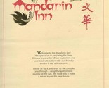 Cheung&#39;s Mandarin Inn Menu Maynardville Hwy Knoxville Tennessee - £17.46 GBP
