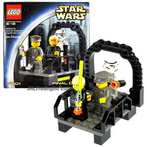 2002 Lego Star Wars 7201 FINAL DUEL II w/ Luke, Officer &amp; Stormtrooper (23 Pcs) - £39.30 GBP