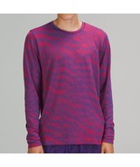 NWT Lululemon Metal Vent Breathe Long Sleeve Size M Scatter Surface HTEP... - $102.91 CAD