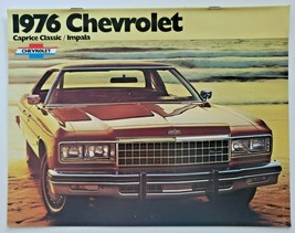 Original 1976 Chevrolet Caprice Classic &amp; Impala Dealer Sale Brochure CB - $7.99