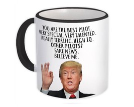 PILOT Funny Trump : Gift Mug Best PILOT Birthday Christmas Jobs - £12.45 GBP