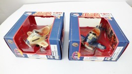 Two Pepsi Cola Die-Cast Pedal Plane Toys - Never Removed from Boxes - $14.96