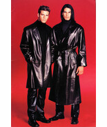 North Beach Leather Lambskin Danmant Trench Coat sz 52 $3500 One of a Kind - $3,192.12 CAD