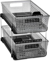 Madesmart Mini 2 Tier Organizer, Pack Of 1, Carbon - £29.16 GBP