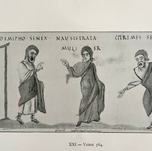 Phormio Of Terence Vatican Miniatures Print 1894 Victorian Verse 784 DWFF12 - $19.99