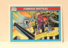 1990 Impel Marvel Universe Series 1 Fantastic Four vs. Galactus #89 - £3.11 GBP