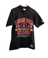 Vtg NWOT Chicago Bulls 1992 T-shirt Back-to-Back Champions Nutmeg L USA ... - $5,236.94 MXN