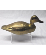 Vintage ANDREA BY SADEK 9&quot; Sitting Duck SOLID BRASS Figurine Hunting She... - €12,77 EUR