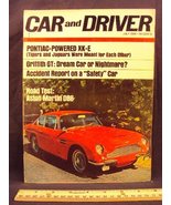 1966 66 July CAR AND DRIVER Magazine (Features: Road Test on Aston Marti... - £7.16 GBP