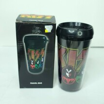 KISS Travel Mug Gene Simmons Live Nation Merchandise 2011 Used In Box - $19.79