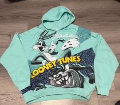 Warner Bros Sweatshirt Bugs Bunny Tasmanian and Devil Looney Tunes Size XL - £19.13 GBP