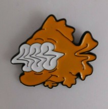 The Simpson Cartoon Fish Enamel Label Hat Pin (A) - $6.92