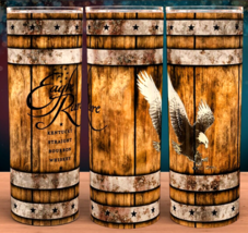 Eagle Rare Kentucky Straight Bourbon Whiskey Wood Barrel Cup Mug  Tumbler 20oz - £15.69 GBP