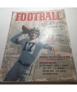 Street &amp; Smith&#39;s Football Pictorial Yearbook 1943, Steve Juzwik Navy Cov... - £41.04 GBP