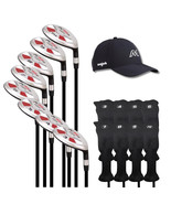 Senior Mens Majek Golf K5 Hybrid Set #3-PW SUPER JUMBO Grips + Headcover... - $9,172.63 MXN