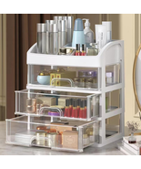 Makeup Organizer with 3 Drawers, Cosmetic Display Cases, Makeup Storage ... - €26,43 EUR